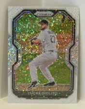 Lucas Giolito 2021 Panini Prizm WHITE SPARKLE SSP Chicago White Sox