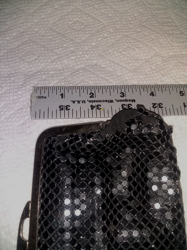 Whiting and Davis Metal Mesh Pouch - Picture 14 of 14