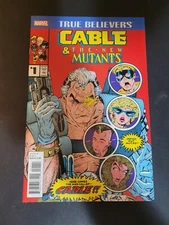 MARVEL NEW MUTANTS #87 1st Appearance of CABLE TRUE BELIEVERS VARIANT NM