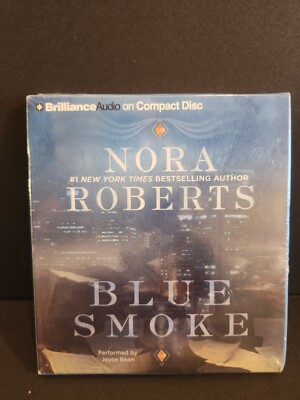 BLUE SMOKE AUDIOBOOK ON CD NORA ROBERTS, BRILLIANCE AUDIO NEW & SEALED