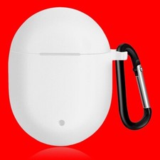White - Flexible TPU Full Edge Protective Case Cover fit Google Pixel Buds 2