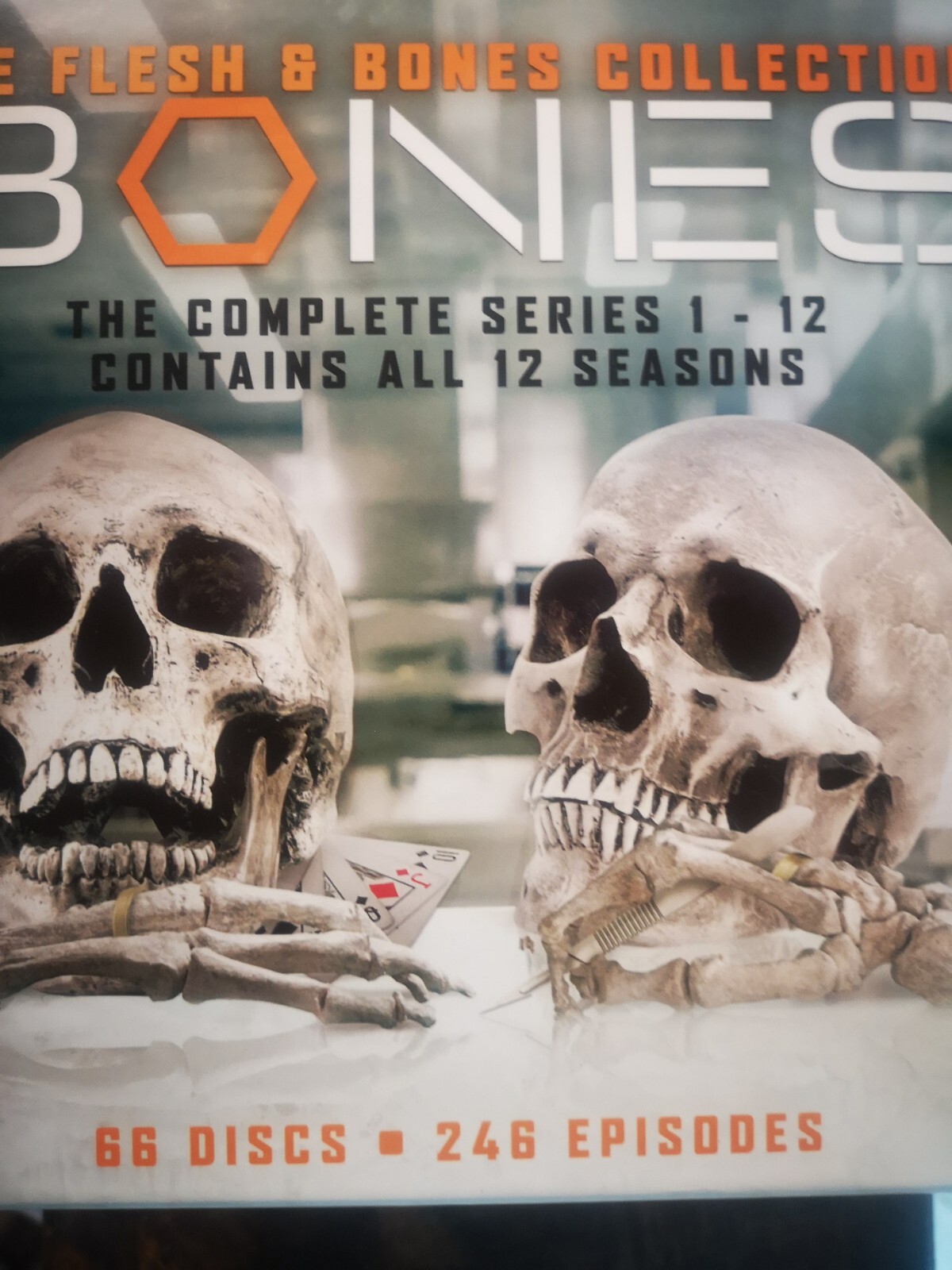 Bones: The Flesh & Bones Collection - The Complete Series 1-12 (DVD, 2017,...