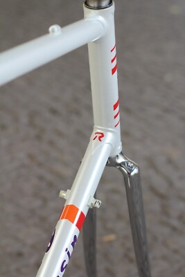 Rossin Record Frame / Columbus / White / 61,5 cm / Campagnolo