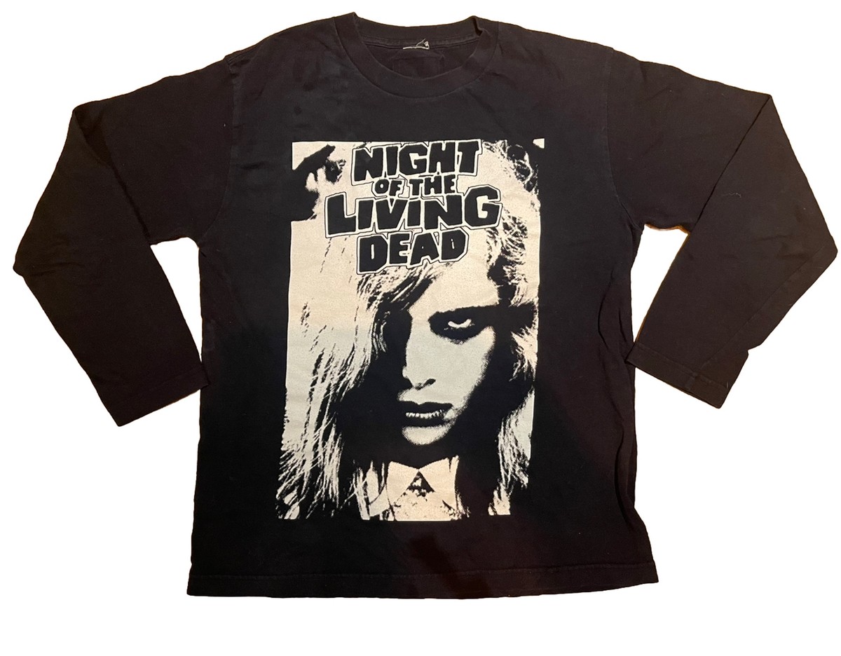 RARE Vintage Night Of The Living Dead 90s Zombie Horror Movie Long 