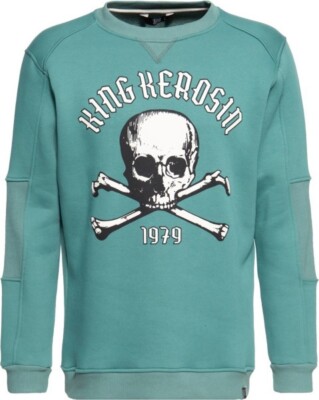 King Kerosin Sweatshirt Skull Palma Pullover
