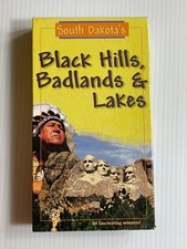 South Dakota's Black Hills, Badlands & Lakes VHS Tape (Dated 1995)
