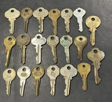 Lot of 20 ILCO Independent Lock Fitchburg MASS Keys