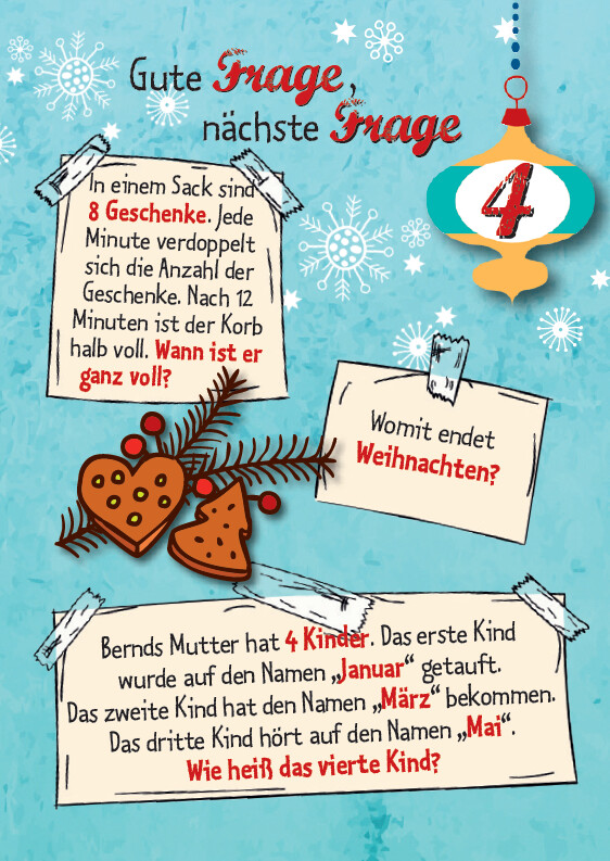 Thumbnail - Rätseladventskalender To Go, Laura Lamping