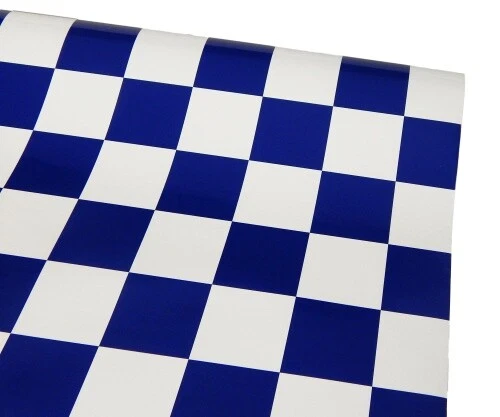 Bügelfolie kleine Karos 3x3 cm rot gelb - Bild 4 von 4