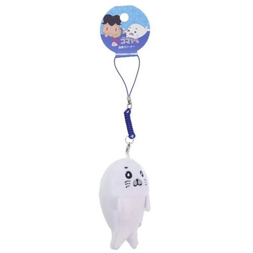 Boys ASHIBE Go Go GOMACHAN Mobile phone Cleaner Ball chain Mascot Kawaii japan - 第 2/3 張圖片