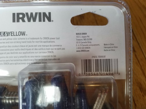 PIPE CLAMP 1/2" Irwin 224212 NEW! no threaded pipe needed! - Picture 4 of 4