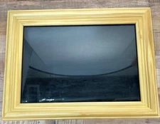 Keepsake Memory Tray With Glass Insert 14.5" X 11.5" Sturdy Construction