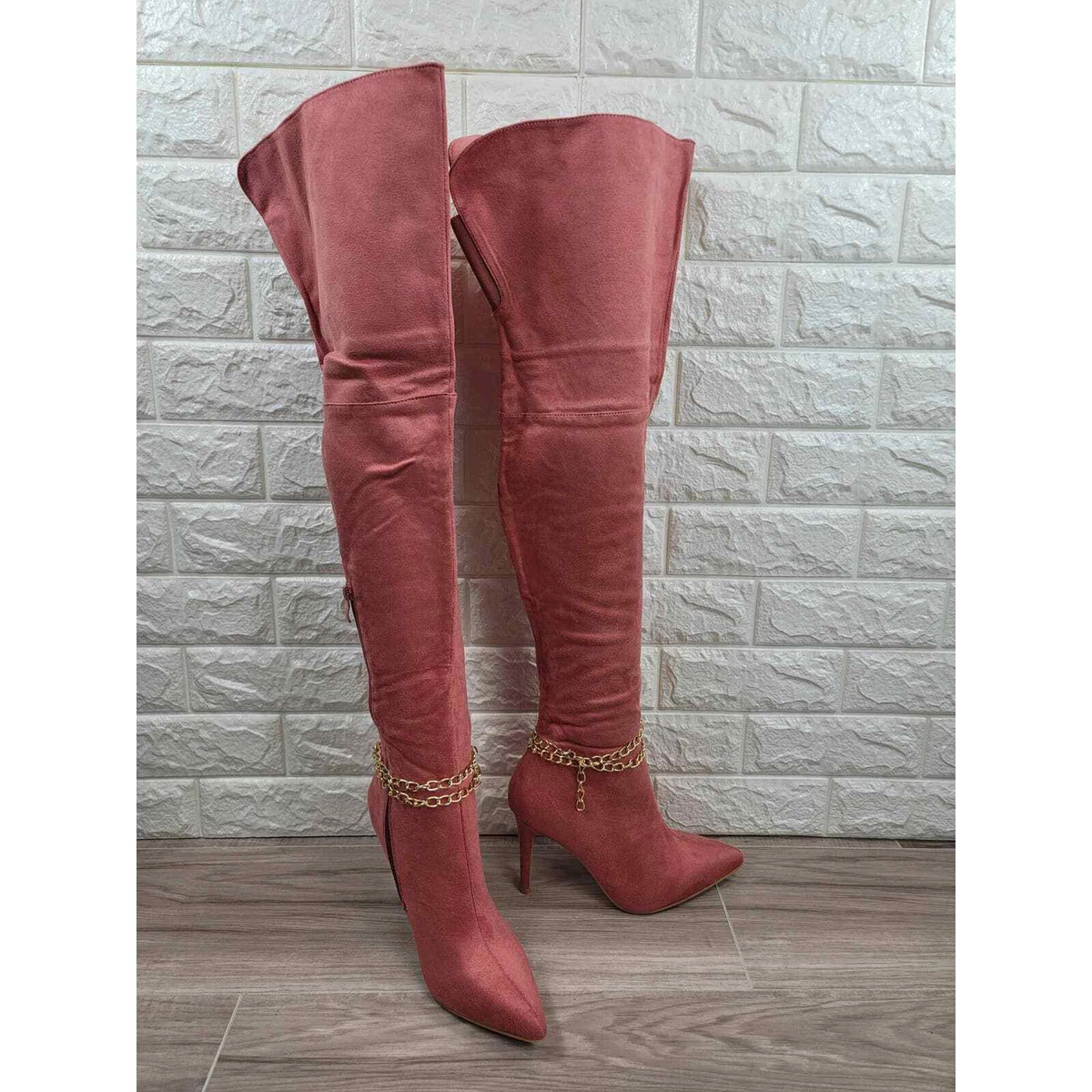 Rose thigh hot sale high boots