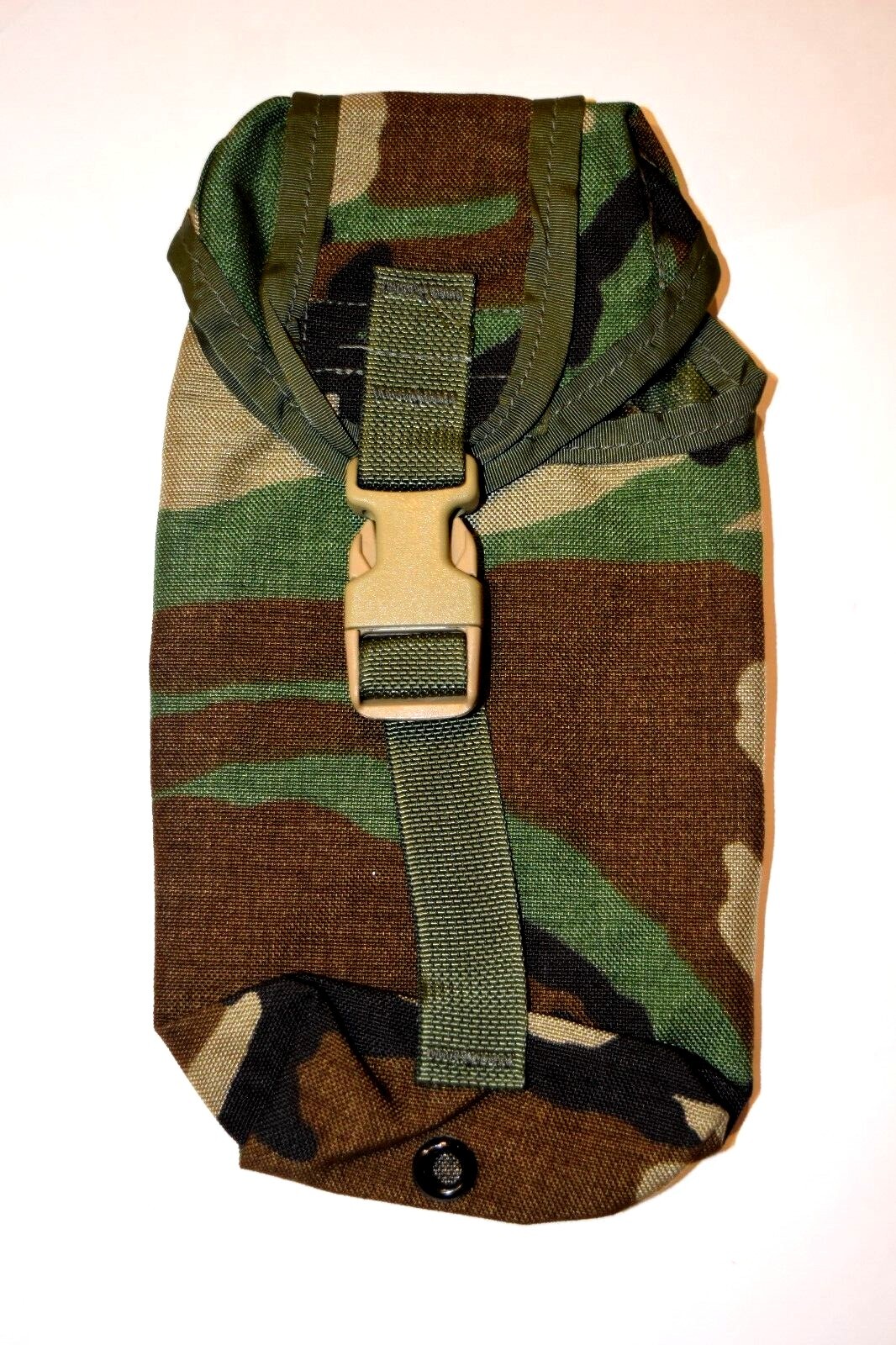 USGI WOODLAND BDU CAMOUFLAGE RADIO POCKET POUCH MFG BY SDS STYLE 4080