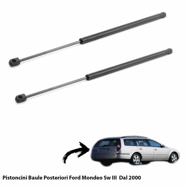2 Gasfedern Kolben Portelone GepäCk Ford Mondeo III Sw 2000-image