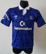 Chelsea 1991 - 1992 Home football Umbro shirt size Small