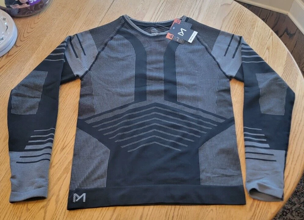 seamless thermal base layer compression shirt and pants meethoo meetyoo set ski