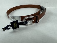 mens polo ralph lauren brown Tan 405913734001 leather belt size 40,34,38