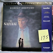 The Natural Widescreen Laserdisc - Robert Redford LIKE NEW