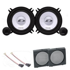 ALPINE LAUTSPRECHER für VW GOLF II / 2 1983-1992 Front Vorn 2-Wege 250W #AA1V