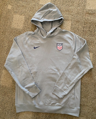 Nike USA Travel Hoodie Soccer Sweatshirt Patriotic Olympics DH4829