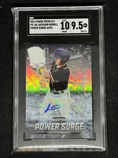 2021 Panini Prizm Jackson Merrill Power Surge Auto! 🔥 SGC 10/9.5 HOT Draft Pick