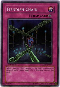 Fiendish Chain - ABPF-EN064 - Super Rare - Unlimited Edition x3 - Lightly Played