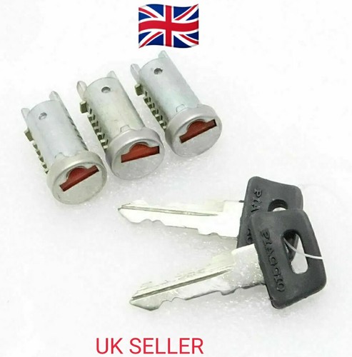 Set Full Lock Bauletto .sella Steering Lock Piaggio Vespa Px 125 150 200 Set Full Lock Bauletto .sella Steering Lock Piaggio Vespa Px 125 150 200
