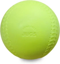 JUGS Sting-Free Realistic-Seam 12" Softballs - 1 Dozen For Pitching Machines