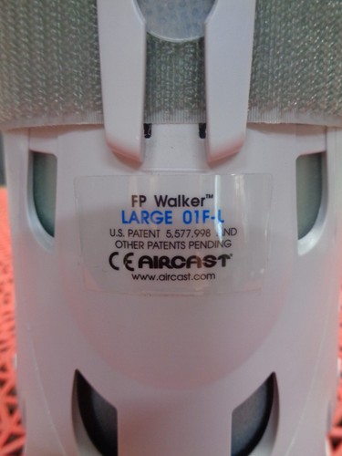 Aircast FP Foam Pneumatic Walking Boot Brace Large 01F-L - Picture 4 of 11