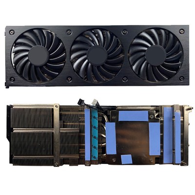 Für INNO3D RTX3080 3080ti X3 Black Gold Ultimate Grafikkarte Kühlkörper Kühler