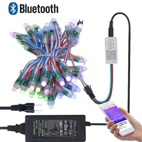 WS2811 IC RGB Pixel LED String Light Wifi Controller and Power Supply Full Kit - Picture 28 of 44