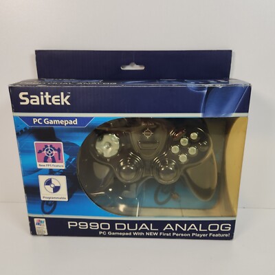 Saitek P990 Dual Analog PC Gamepad Installation CD
