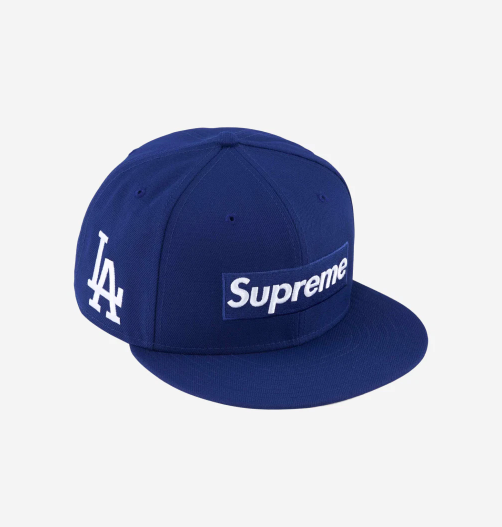 Supreme x MLB Teams Box Logo New Era Dark Royal Los Angeles Supreme x MLB Teams Box Logo New Era Dark Royal Los Angeles