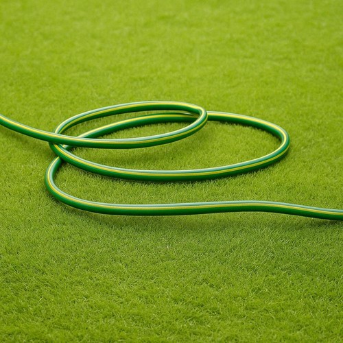 Tubo innaffio irrigazione 4 strati antialga Verde Flessibile Retinato Giardino - Foto 5 di 6