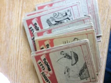 Trade Card Chix Famous Last Words 1960s ONE CARD ONLY No 17