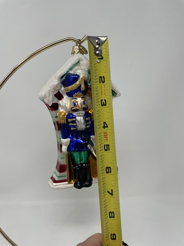 Christopher Radko Vintage Starlight Guardian Soldier Nutcracker Ornament - Picture 2 of 7