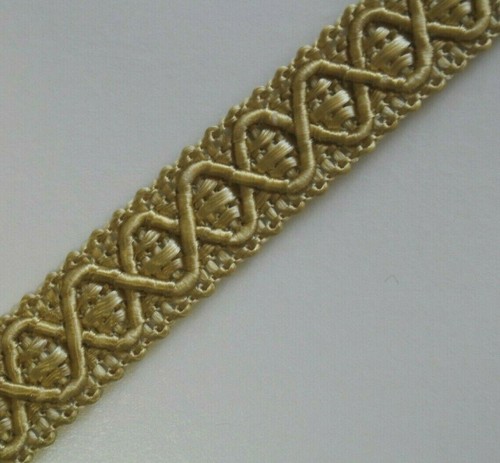 12mm DIAMOND BRAID Per Metre/Length/Reel Furnishing Upholstery Dress Trim - Picture 5 of 37