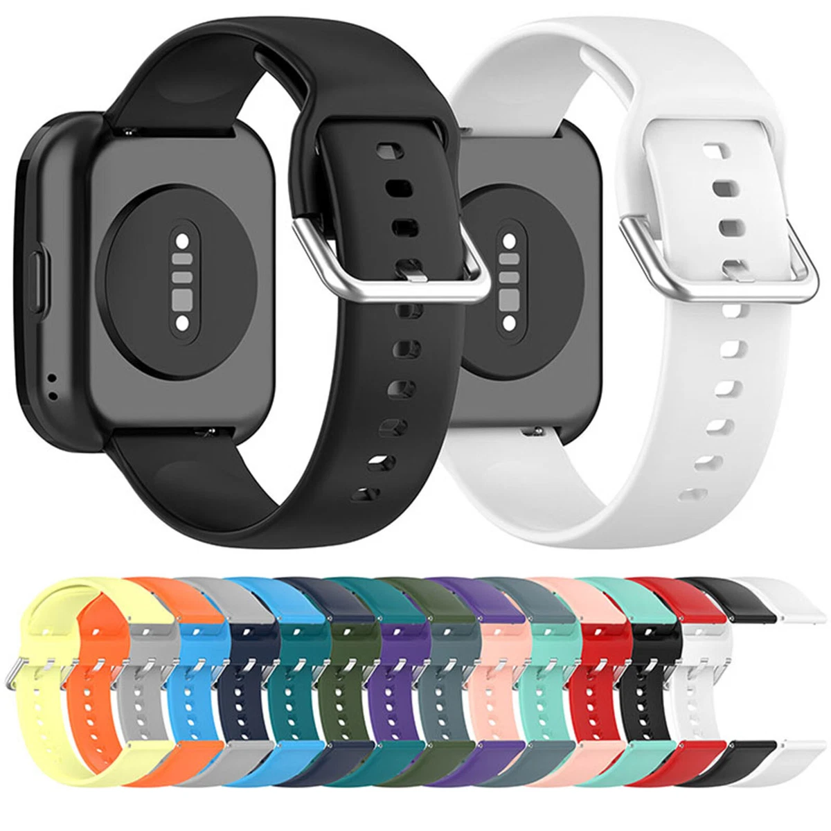 22MM Silicone Watch Band Strap for Amazfit Bip 5 GTR 4 GTR 3 GTR 3