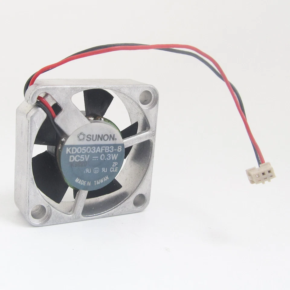 1pc SUNON KD0503AFB3-8 30x30x10mm 3010 5V 0.3W Aluminum Frame DC Cooling fan - Image 2 of 4