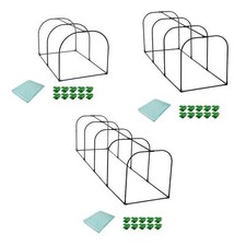 Zestaw obręczy folii szklarniowej mała roślina szklarniowa gorący dom