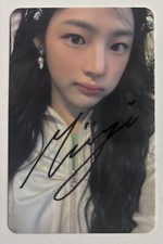 NEWJEANS [GET UP] MINJI Autographed Signed Photo Card PC