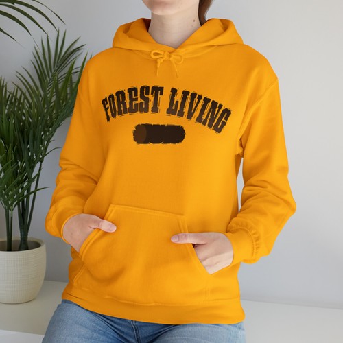 Sudadera con capucha unisex de mezcla pesada "Forest Living" para aventuras al aire libre - Imagen 38 de 109