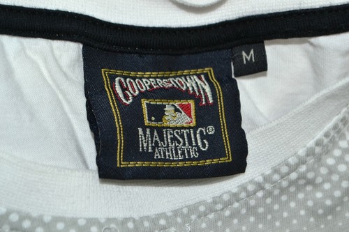 NEW YORK YANKEES BASEBALL COTTON TEE SHIRT JERSEY MAJESTIC SIZE M ADULT - Picture 8 of 9