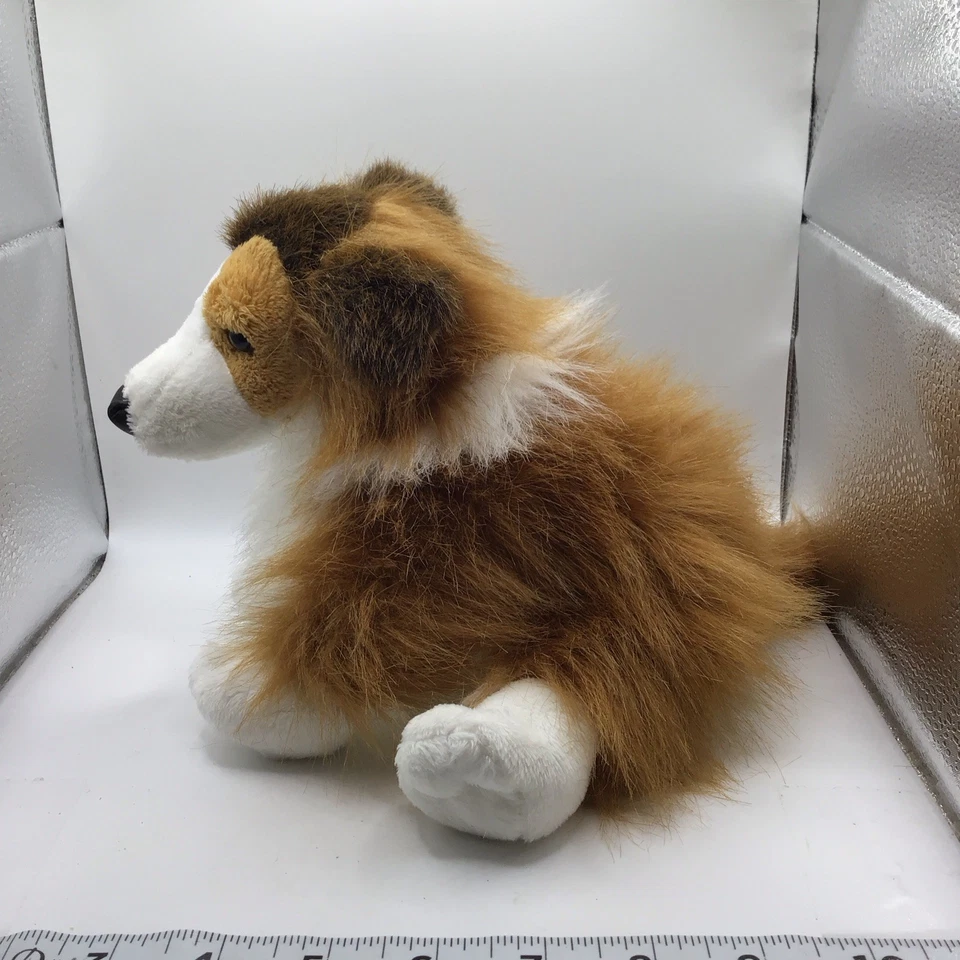 Ganz Webkinz Collectible Cute Collie Dog Plush 8” Stuffed Animal HM149 No Code - Image 2 of 4