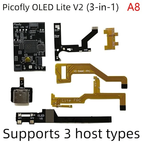 For Hwfly Picofly Raspberry Pi Rp2040 Chip Support For Endurance Version/OLED