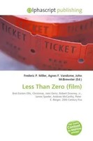 Frederic P. Miller (U. A.) | Less Than Zero (Film) | Taschenbuch | Englisch