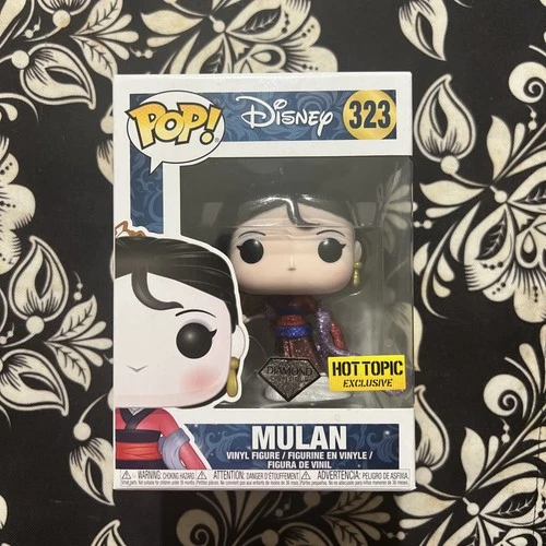 Funko Pop! Vinyl: Disney - Mulan - (Diamond Glitter) - Hot Topic (Exclusive)...
