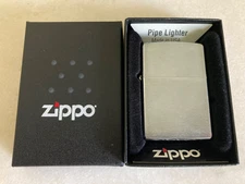 VTG ZIPPO BRUSHED FINISH LIGHTER BRADFORD, PA SPARKS BUT WRONG BOX VG+ EMPTY
