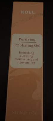 Purifying Exfoliating Gel Refreshing Cleansing Moisturizing Rejuvenating Sealed
